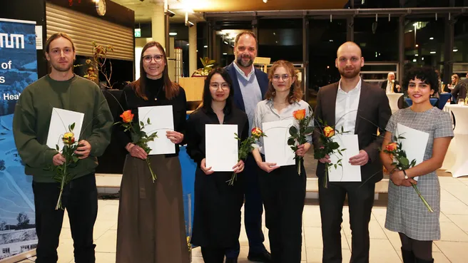 Auszeichnung Masterabschlussarbeiten durch Oberbürgermeister Freising