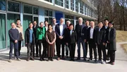 Gruppenbild mit der chinesischen Delegation