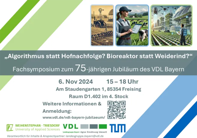 Veranstaltungsinformationen Fachsymposium VDL Bayern