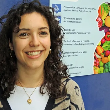 Jasmin A., Bachelorstudentin Ernährungswissenschaft